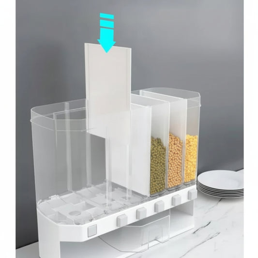 Dispensador De Cereales y Granos 6 Boton