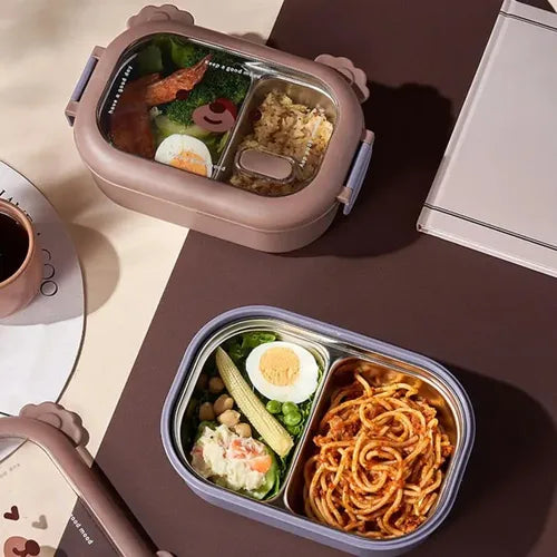 Portacomida Con Divisiones Termicas De A