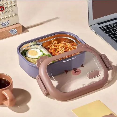 Portacomida Con Divisiones Termicas De A